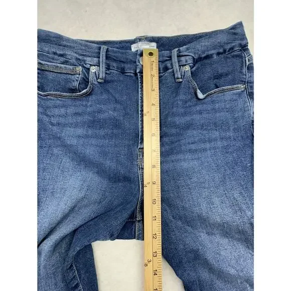 Good American Womens 14 Jeans Good Legs High Rise Skinny Medium Wash - Picture 7 of 10